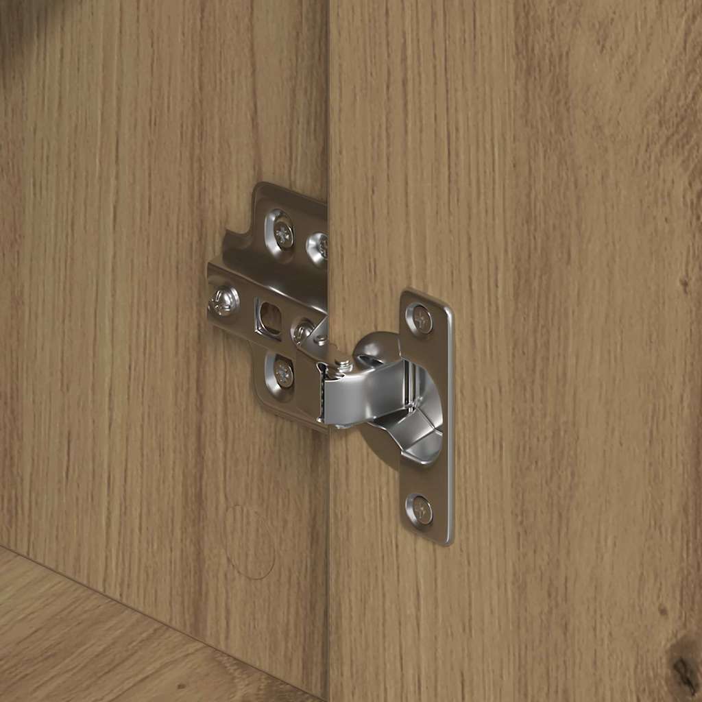 Buffet Eiche handwerklich 60 x 31 x 84 cm Holzwerkstoff