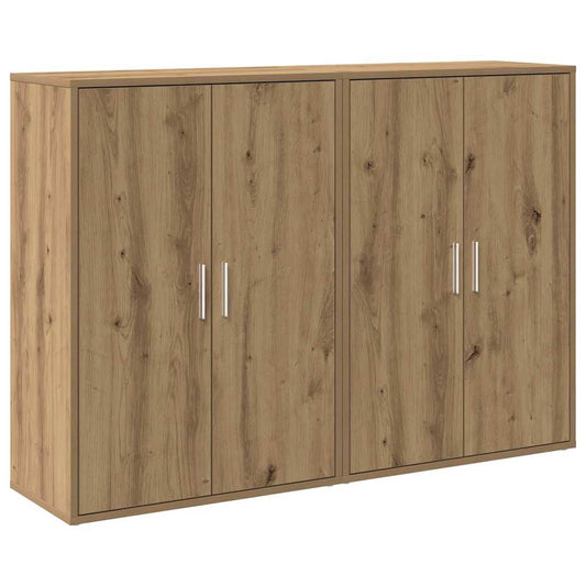 Buffet Eiche handwerklich 60 x 31 x 84 cm Holzwerkstoff