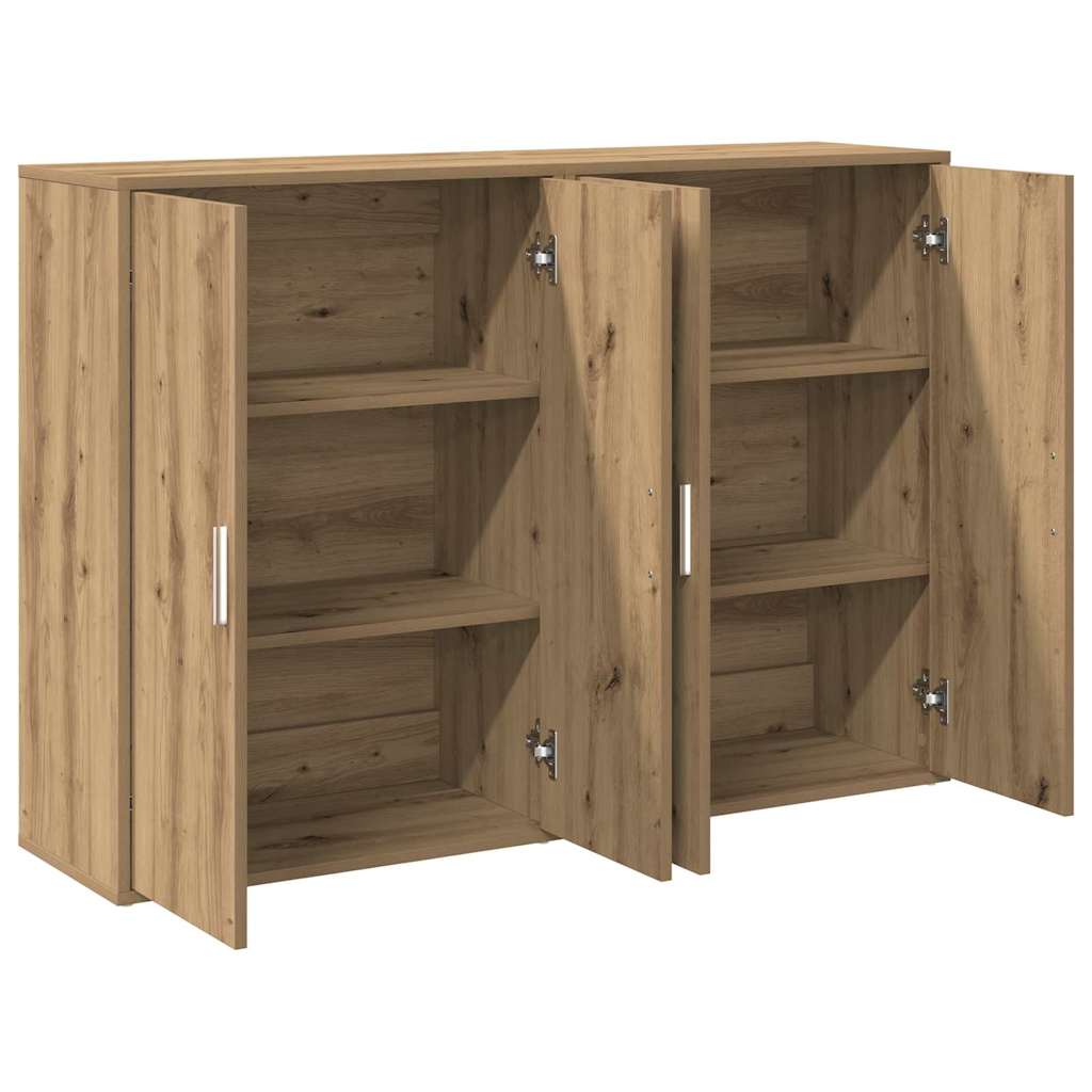 Buffet Eiche handwerklich 60 x 31 x 84 cm Holzwerkstoff