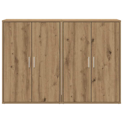 Buffet Eiche handwerklich 60 x 31 x 84 cm Holzwerkstoff
