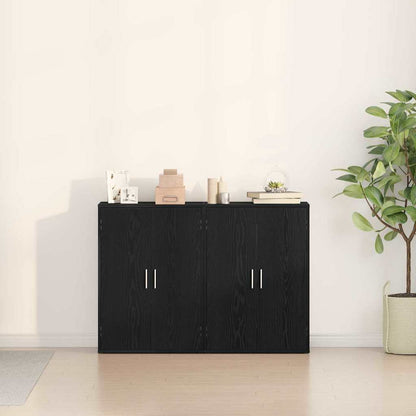 Buffet Schwarze Eiche 60 x 31 x 84 cm Holzwerkstoff