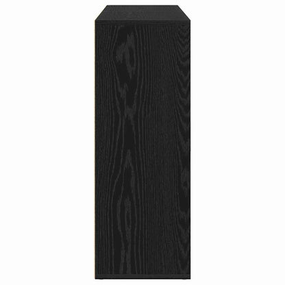 Buffet Schwarze Eiche 60 x 31 x 84 cm Holzwerkstoff