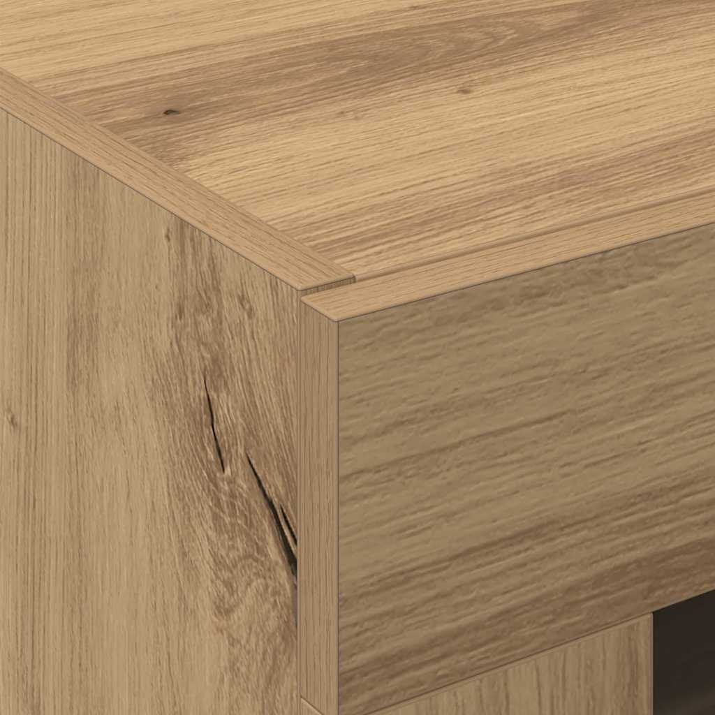 Wandschrank 2 pcs Eiche handwerklich 69.5 x 34 x 90 cm