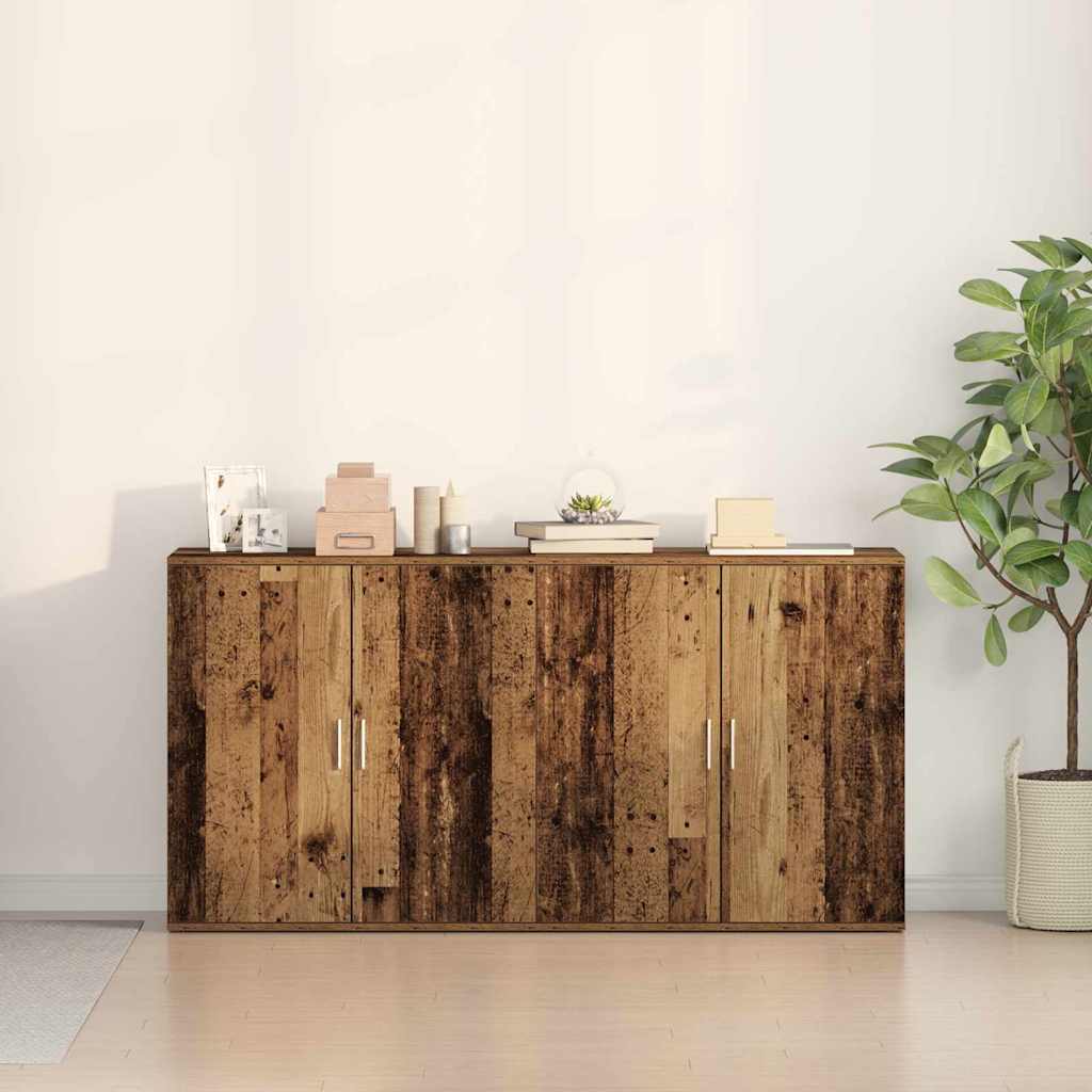 Sideboards 2 pcs Altholz 79 x 38 x 80 cm Holzwerkstoff