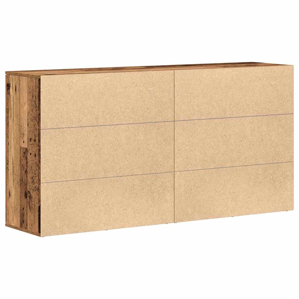 Sideboards 2 pcs Altholz 79 x 38 x 80 cm Holzwerkstoff