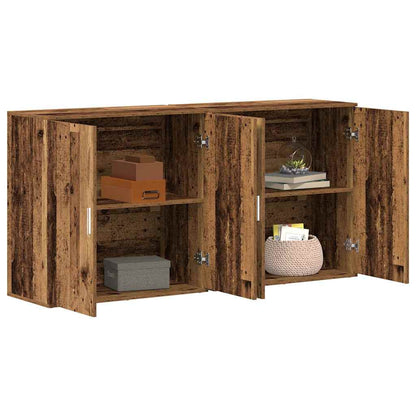 Sideboards 2 pcs Altholz 79 x 38 x 80 cm Holzwerkstoff