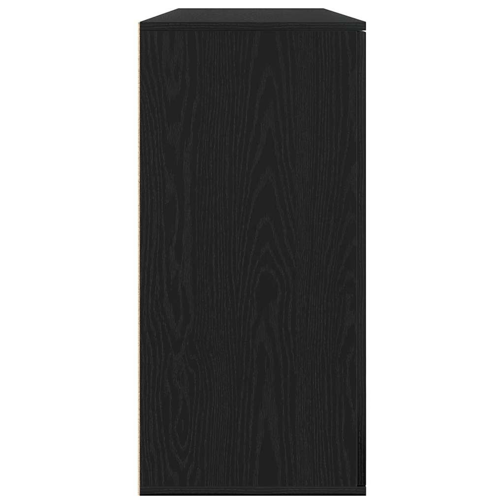 Sideboards 2 pcs Schwarze Eiche 79 x 38 x 80 cm Holzwerkstoff