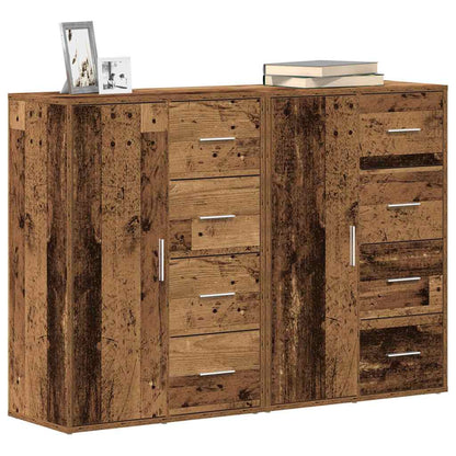 Sideboards 2 pcs Altholz 60 x 31 x 84 cm Holzwerkstoff