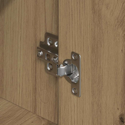 Sideboards 2 pcs Eiche handwerklich 60 x 31 x 84 cm