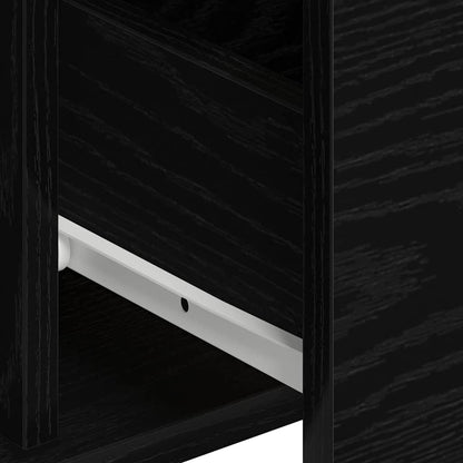 Sideboards 2 pcs Schwarze Eiche 60 x 31 x 84 cm Holzwerkstoff