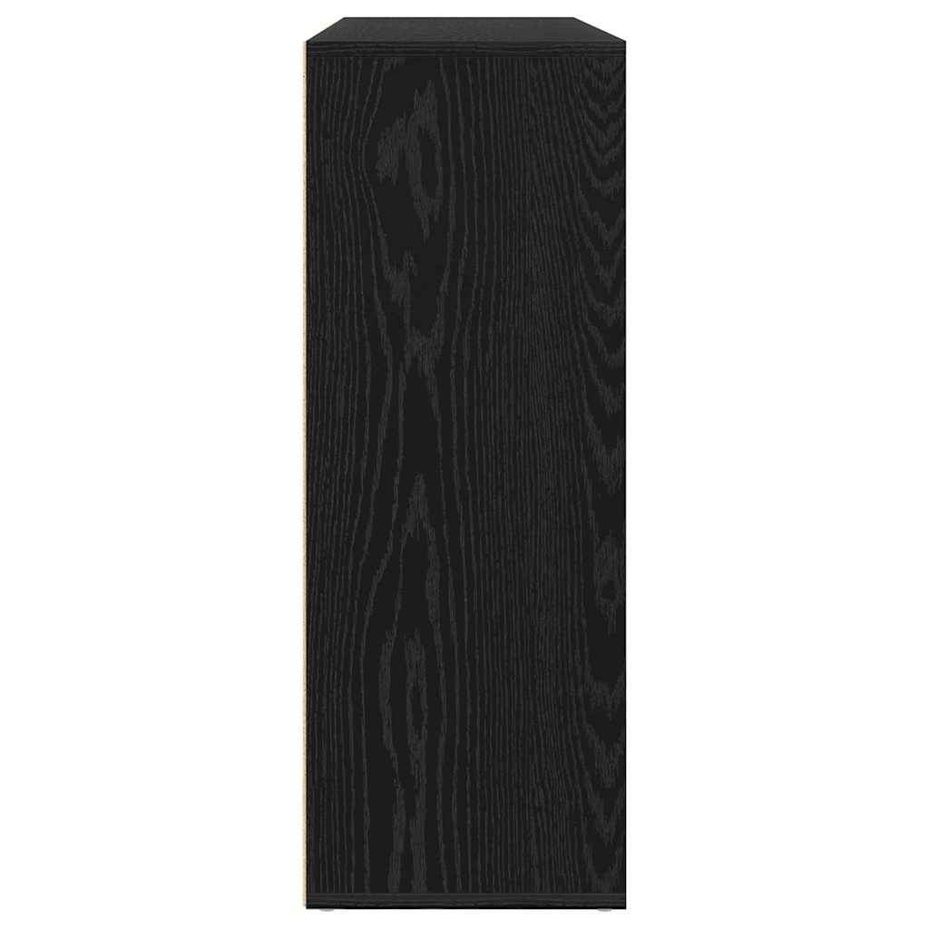 Sideboards 2 pcs Schwarze Eiche 60 x 31 x 84 cm Holzwerkstoff