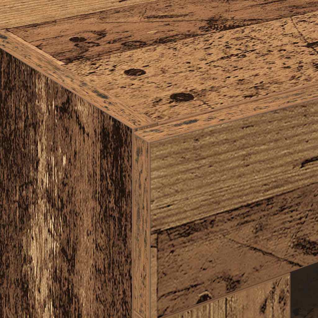 Wandschrank 2 pcs Altholz 69.5 x 34 x 90 cm Holzwerkstoff