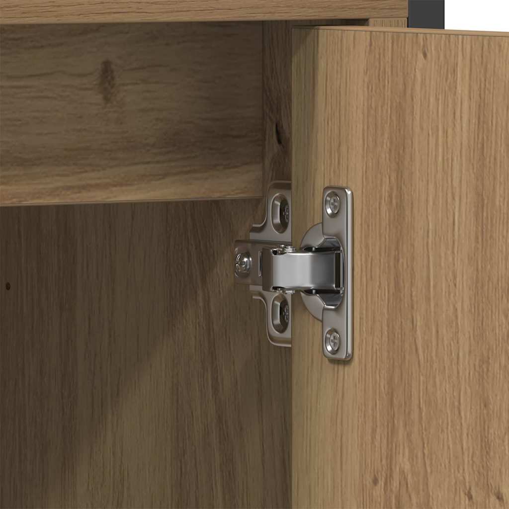 Badezimmermöbel Set 2 pcs Braun 60 x 30 x 60 cm Holzwerkstoff
