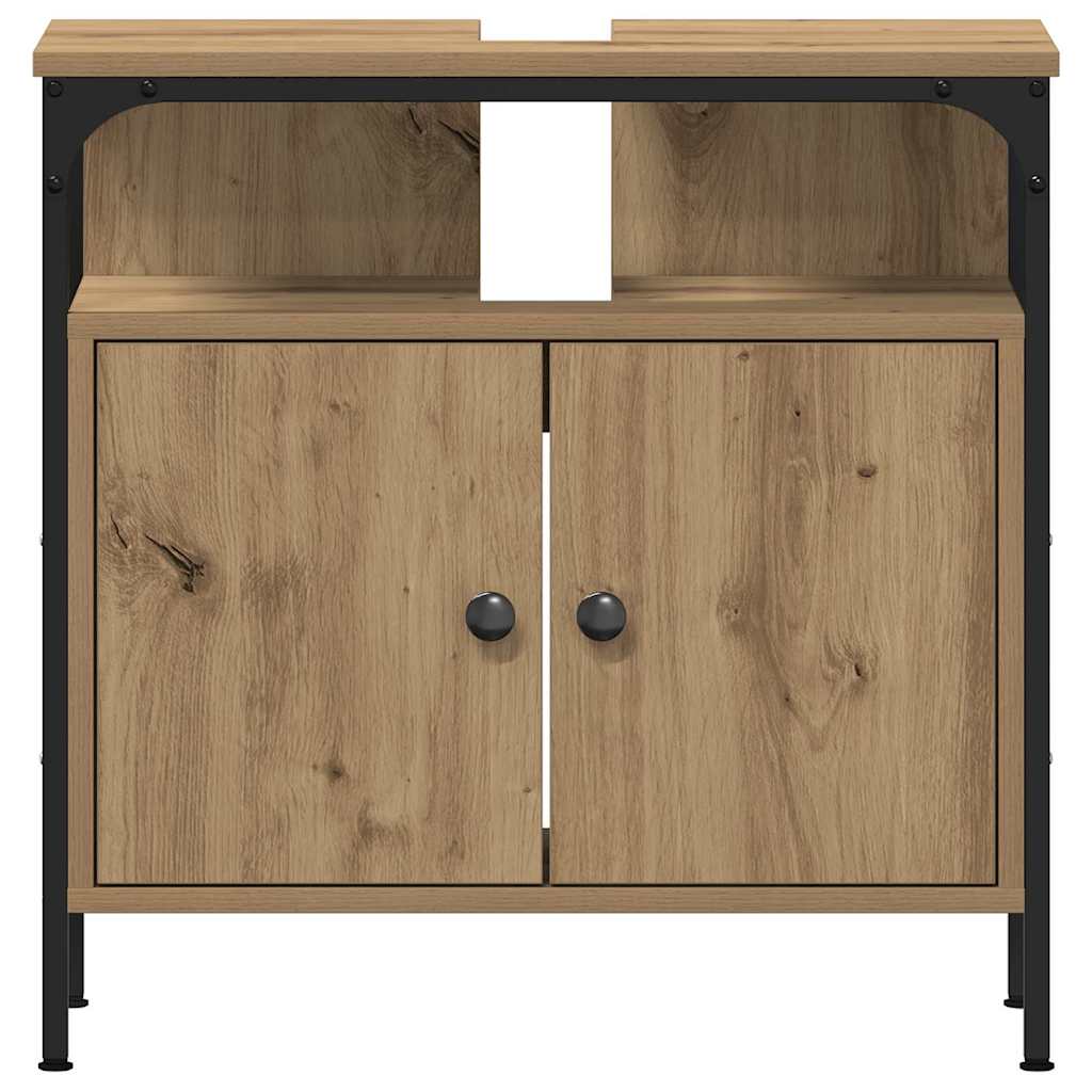 Badezimmermöbel Set 2 pcs Braun 60 x 30 x 60 cm Holzwerkstoff