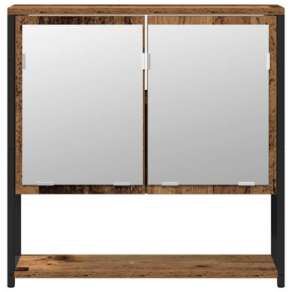 Badezimmermöbel Set 2 pcs Braun 60 x 30 x 60 cm Holzwerkstoff