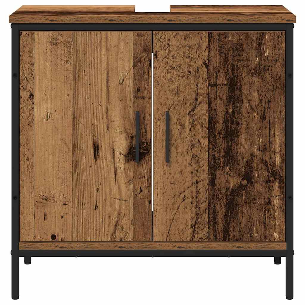 Badezimmermöbel Set 2 pcs Braun 60 x 30 x 60 cm Holzwerkstoff