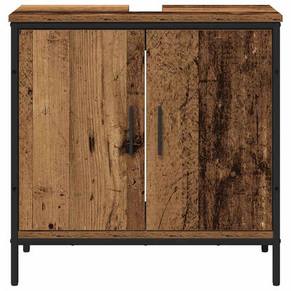 Badezimmermöbel Set 2 pcs Braun 60 x 30 x 60 cm Holzwerkstoff