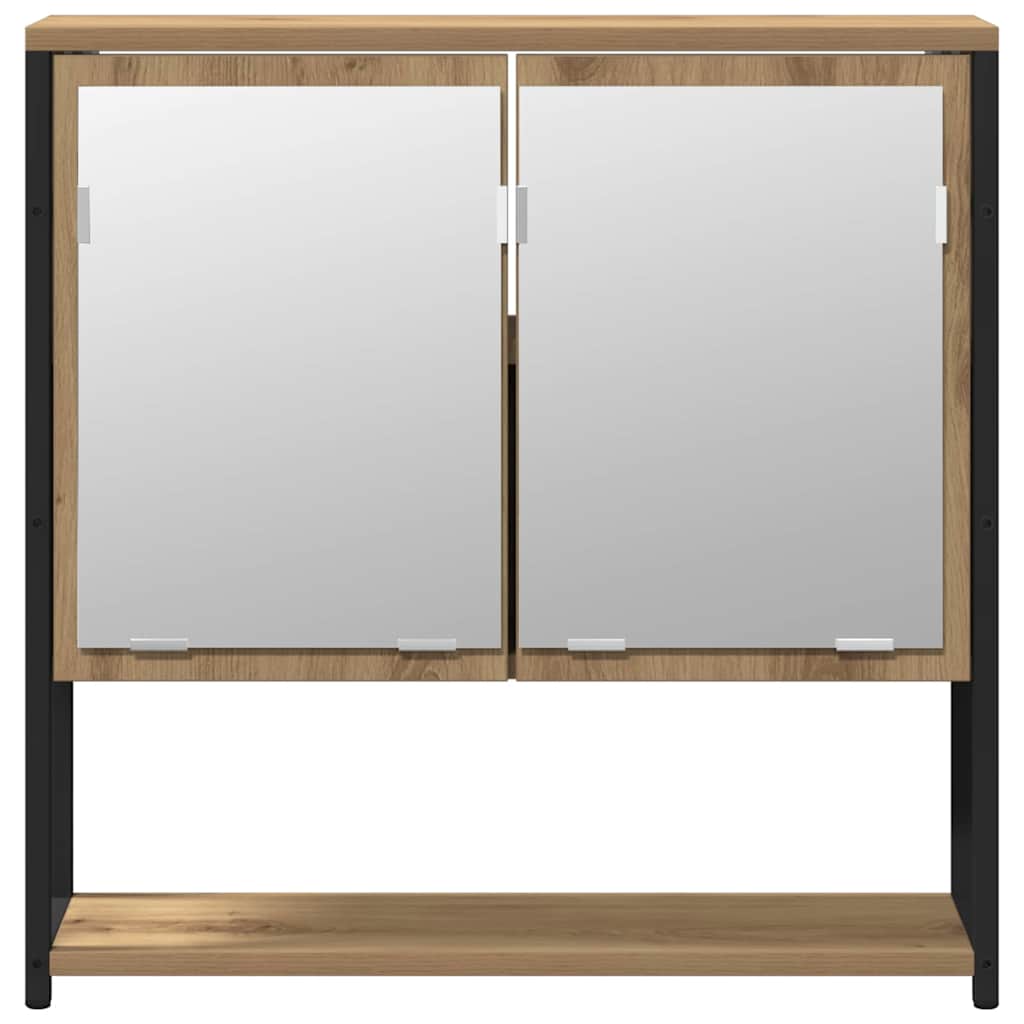 Badezimmermöbel Set 2 pcs Braun 60 x 30 x 60 cm Holzwerkstoff