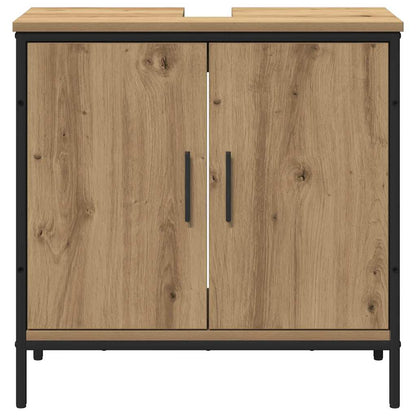 Badezimmermöbel Set 2 pcs Braun 60 x 30 x 60 cm Holzwerkstoff