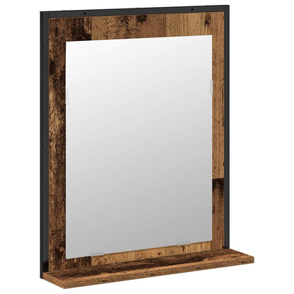 Badezimmermöbel Set 2 pcs Braun 60 x 33 x 60 cm Holzwerkstoff