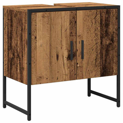 Badezimmermöbel Set 2 pcs Braun 60 x 33 x 60 cm Holzwerkstoff
