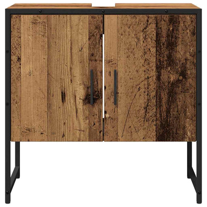 Badezimmermöbel Set 2 pcs Braun 60 x 33 x 60 cm Holzwerkstoff