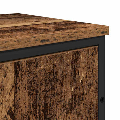 Badezimmermöbel Set 2 pcs Braun 80 x 33 x 60 cm Holzwerkstoff