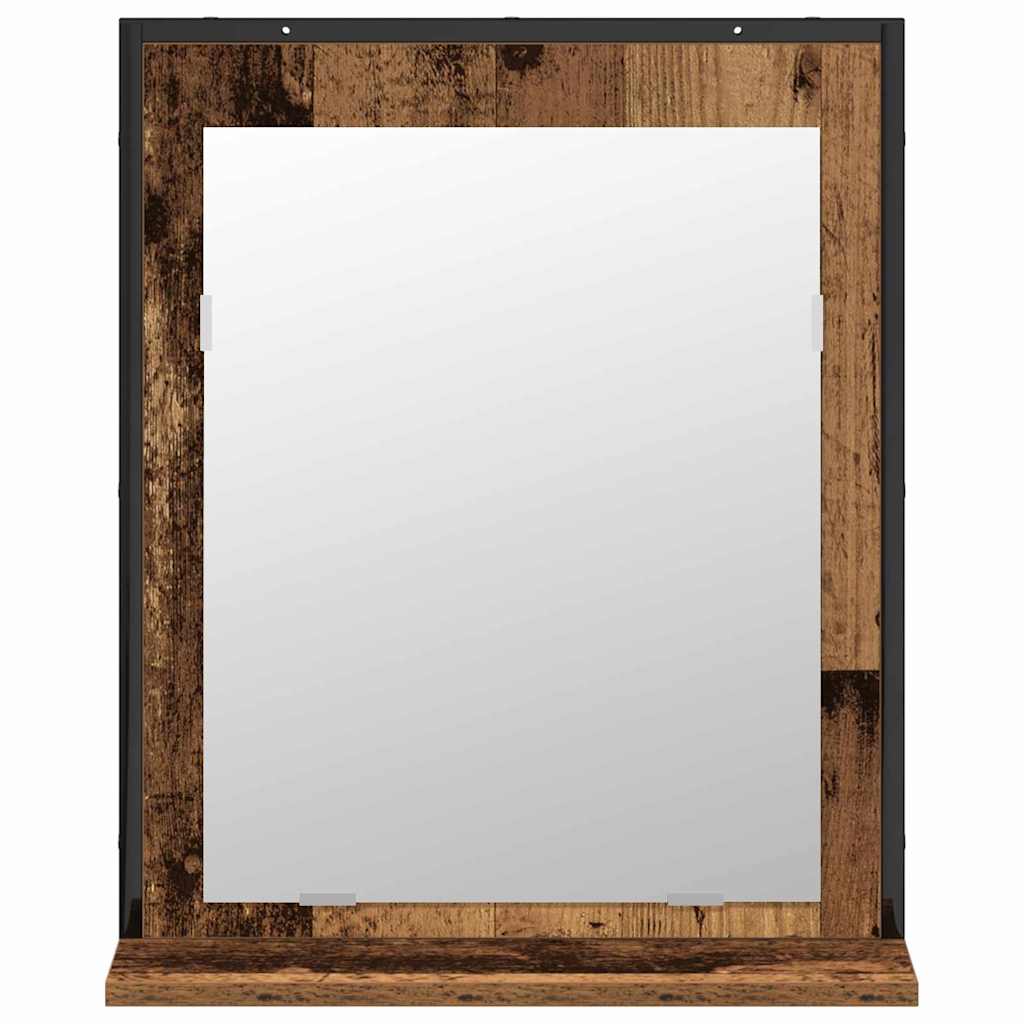 Badezimmermöbel Set 2 pcs Braun 80 x 33 x 60 cm Holzwerkstoff