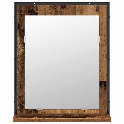 Badezimmermöbel Set 2 pcs Braun 80 x 33 x 60 cm Holzwerkstoff