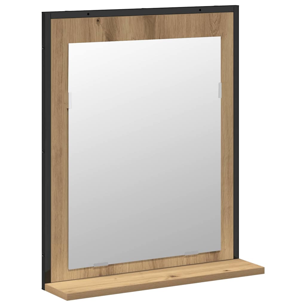 Badezimmermöbel Set 2 pcs Braun 80 x 33 x 60 cm Holzwerkstoff