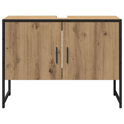 Badezimmermöbel Set 2 pcs Braun 80 x 33 x 60 cm Holzwerkstoff