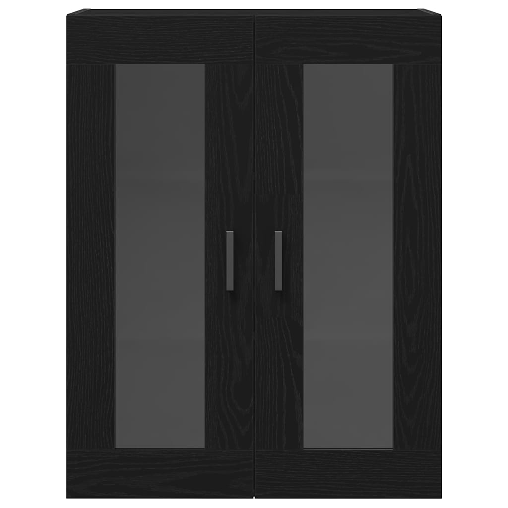 Hochboard 2 pcs Schwarze Eiche 69,5 x 34 x 180 cm Holzwerkstoff