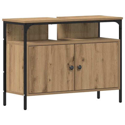 Badezimmermöbel Set 3 pcs Braun 80 x 30 x 60 cm Holzwerkstoff