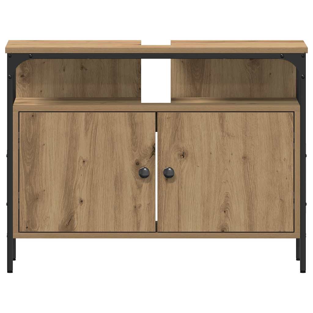 Badezimmermöbel Set 3 pcs Braun 80 x 30 x 60 cm Holzwerkstoff