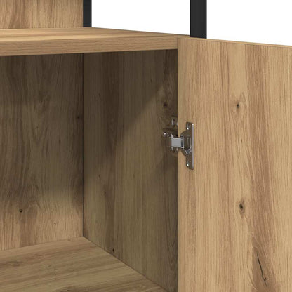 Badezimmermöbel Set mit Speicher 3 pcs Braun 33 x 33 x 120.5 cm