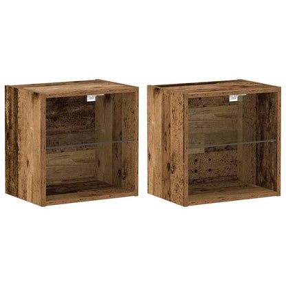 Unterhaltungszentrum 8 pcs Altholz 40 x 28.5 x 40 cm