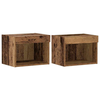 Unterhaltungszentrum 8 pcs Altholz 40 x 28.5 x 40 cm