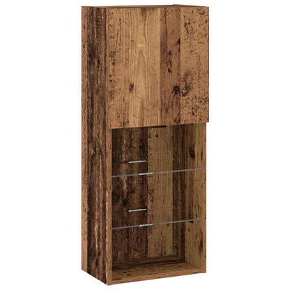 TV-Schränk 4 pcs Altholz 40,5 x 30 x 102 cm Holzwerkstoff