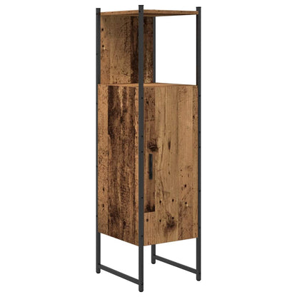 Badezimmermöbel Set mit Speicher 4 pcs Braun 33 x 33 x 185.5 cm
