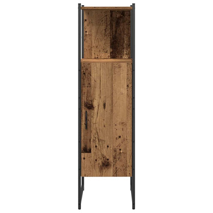 Badezimmermöbel Set mit Speicher 4 pcs Braun 33 x 33 x 185.5 cm
