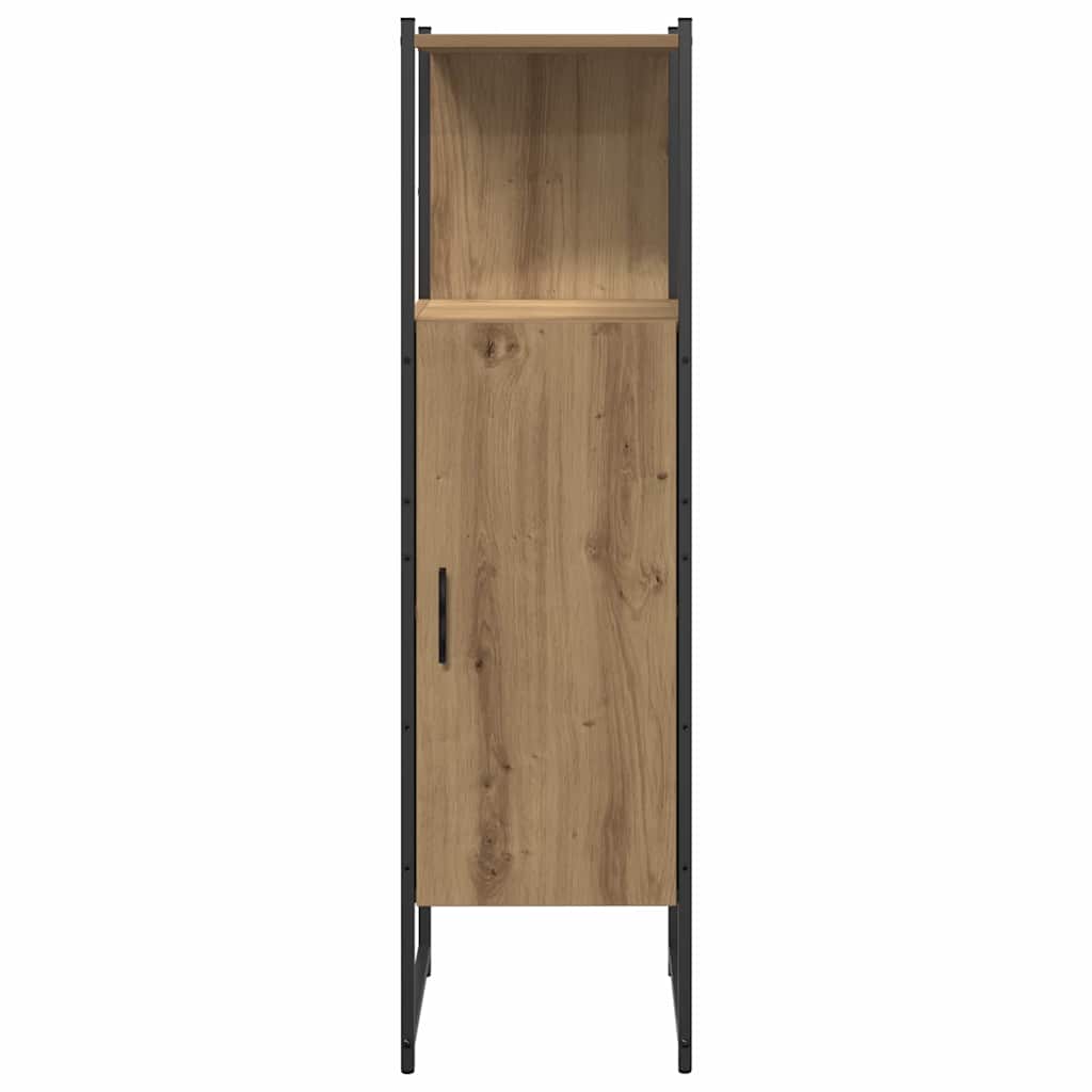 Badezimmermöbel Set mit Speicher 4 pcs Braun 33 x 33 x 185.5 cm