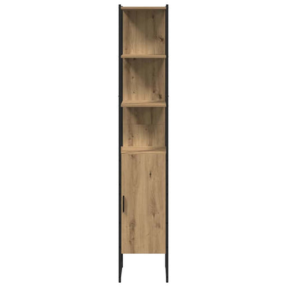 Badezimmermöbel Set mit Regal 4 pcs Braun 33 x 33 x 185.5 cm