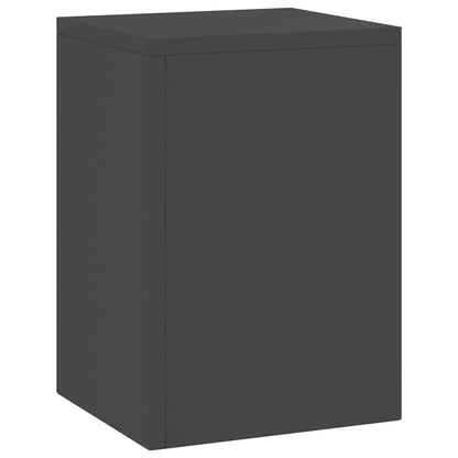 Pflanzenständer 2 pcs Schwarz 24 x 24 x 35 cm Stahl