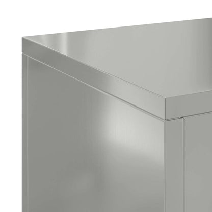 Pflanzenständer 2 pcs Silber 24 x 24 x 35 cm Verzinkter Stahl