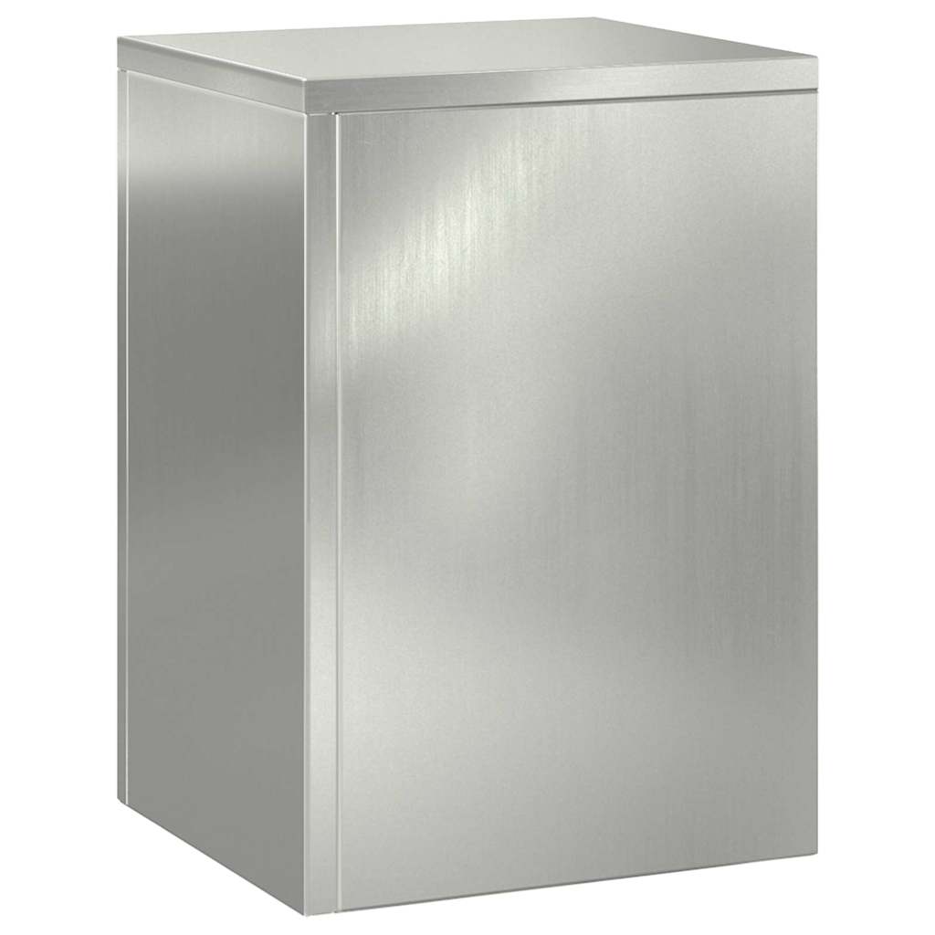 Pflanzenständer 2 pcs Silber 24 x 24 x 35 cm Verzinkter Stahl