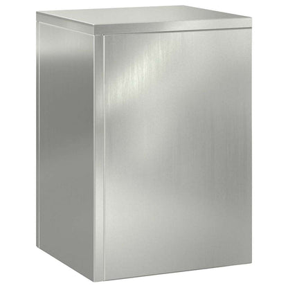 Pflanzenständer 2 pcs Silber 24 x 24 x 35 cm Verzinkter Stahl