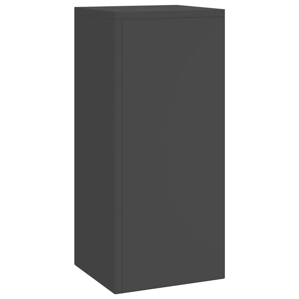 Pflanzenständer 2 pcs Schwarz 24 x 24 x 55 cm Stahl