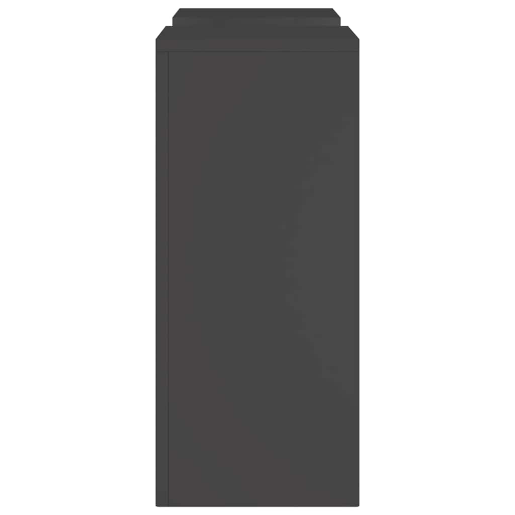 Pflanzenständer 2 pcs Schwarz 24 x 24 x 55 cm Stahl