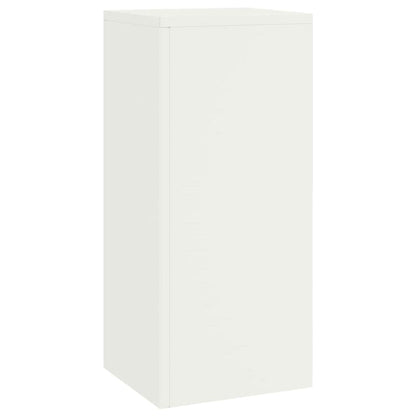 Pflanzenständer 2 pcs Weiß 24 x 24 x 55 cm Stahl