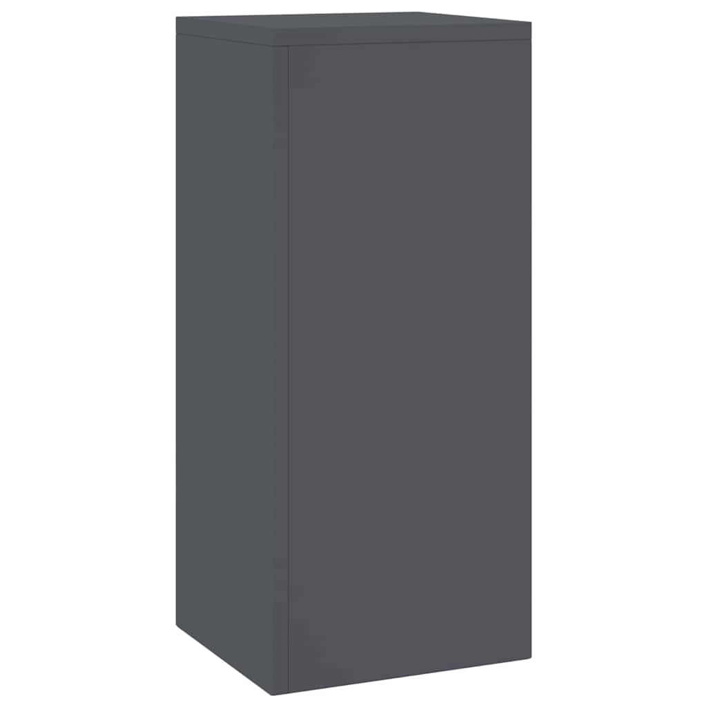 Pflanzenständer 2 pcs Anthrazit 24 x 24 x 55 cm Stahl